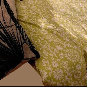 Floral Green TWIN Comforter